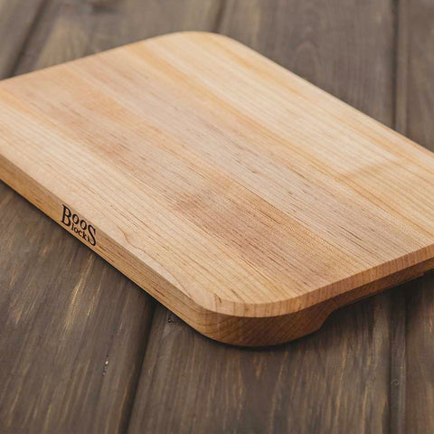 4-Cooks Series Medium Maple Reversible Edge Grain 17x12x1" by John Boos