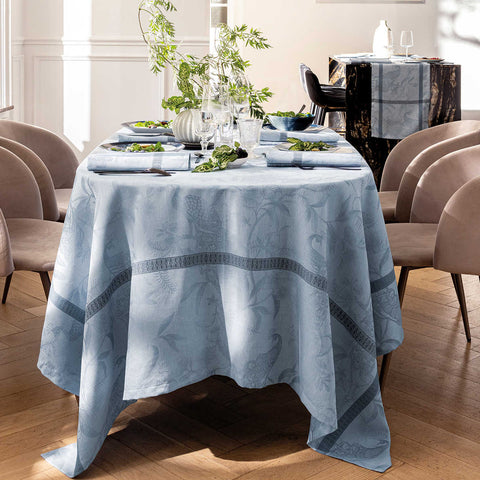 A L'orangerie - Blue  by Le Jacquard Francais