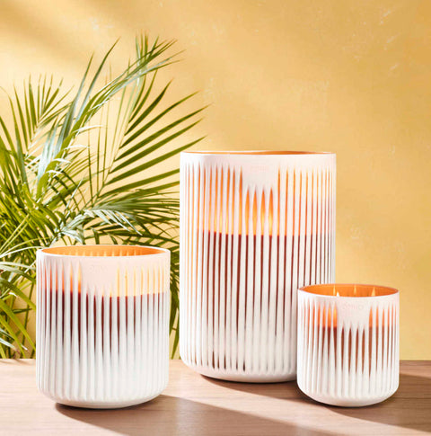 Akosua Candle Small - Sunset by Onno