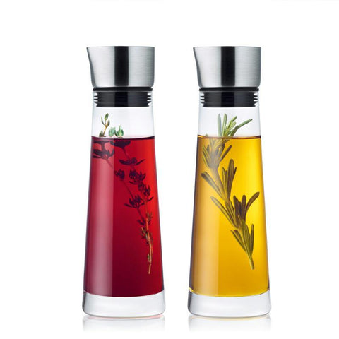 Alinjo Oil & Vinegar Glass Set by Blomus