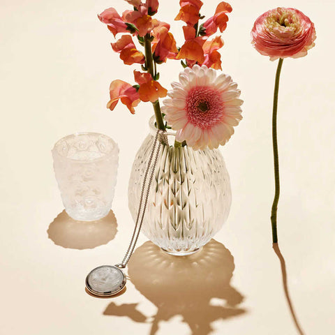 Anemone Anemones Votive, Clear by Lalique