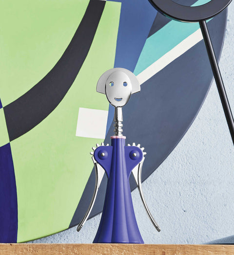 Anna G Corkscrew Dark Blue by Alessi