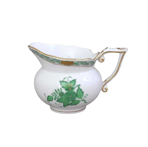 Apponyi Green Creamer Large by Herend