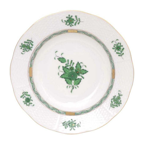 Apponyi Green Soup plate 23.5cm by Herend