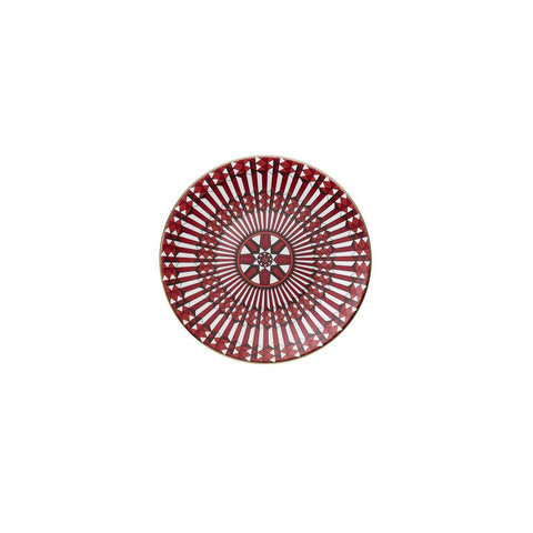 Arcadia Bread Plate 16 Red by Baccarat