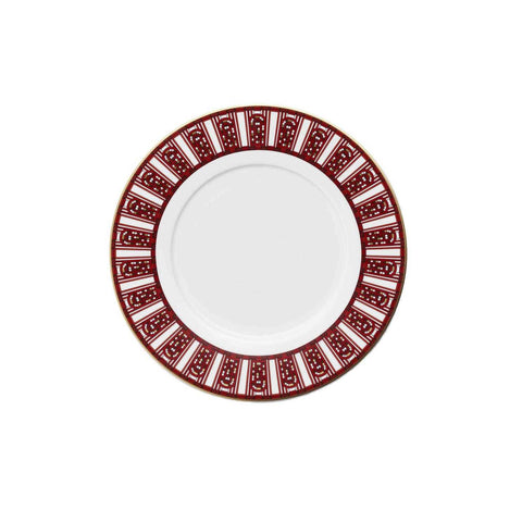 Arcadia Dessert Plate 21 Red X2 by Baccarat