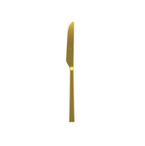 Atena Oro Ice DESSERT KNIFE SOLID HANDLE  by Mepra
