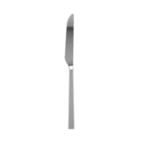 Atena Stainless Mirror DESSERT KNIFE SOLID HANDLE by Mepra