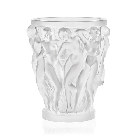 Bacchantes Vase Clear by Lalique