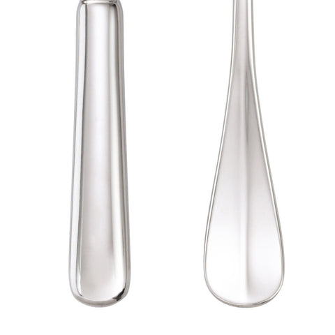 Baguette Silverplated Butter Knife Solid Handle by Sambonet