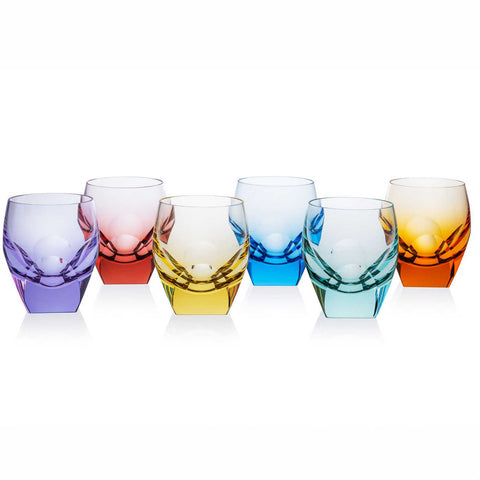 Bar Shot Glass Set of 6 Colours by Moser