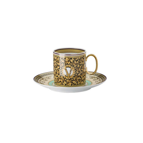 Barocco Mosaic  Coffee Cup & Saucer 6 in by Versace