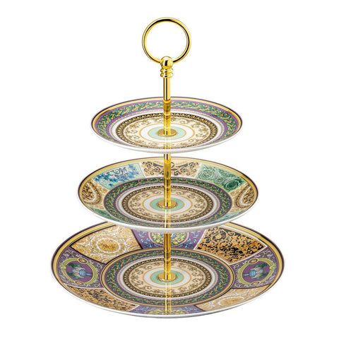 Barocco Mosaic  Etagere 3 Tiers by Versace