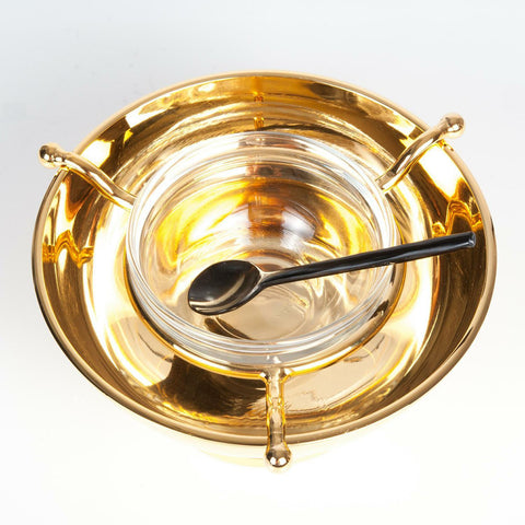 Baron Caviar Server Gold by Japanese Bar Tools