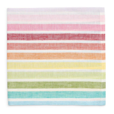 Bermuda Stripe Napkin Set of 4 by Deborah Rhodes