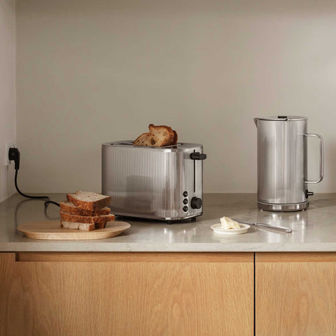 Bernadotte Electric Kettle Stainless Steel by Georg Jensen