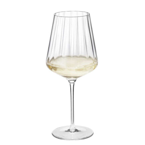 Bernadotte Set Of 6 White Wine Glasses  by Georg Jensen