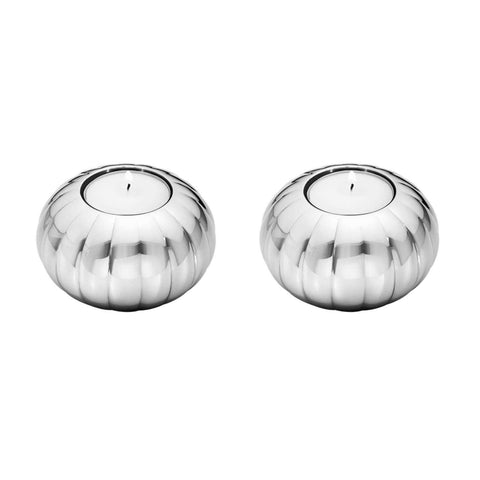 Bernadotte Tealight, 2 Pcs Set by Georg Jensen
