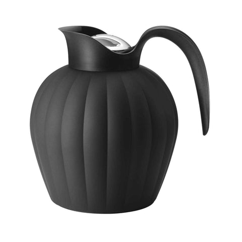 Bernadotte Thermo Jug Midnight Black Abs And Ss Lid 0.8l by Georg Jensen