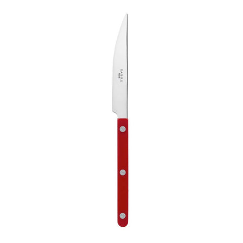 Bistrot Burgundy Dinner Knife by Sabre