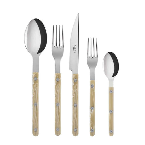 Bistrot Horn 5 pc place setting by Sabre