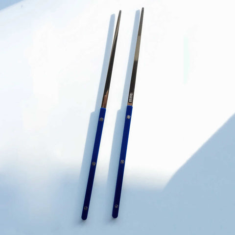 Bistrot Navy Blue Chopstick Set by Sabre