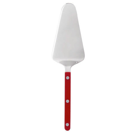 Bistrot Solid  Burgundy Tart Server by Sabre