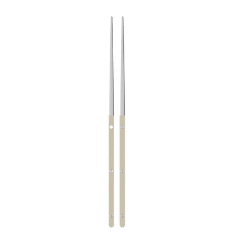 Bistrot Solid  Light Kaki Pair Of Chopsticks by Sabre