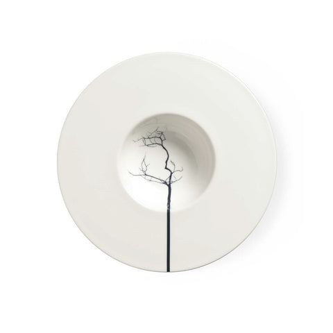 Black Forest Deep Plate Wide Rim by Dibbern