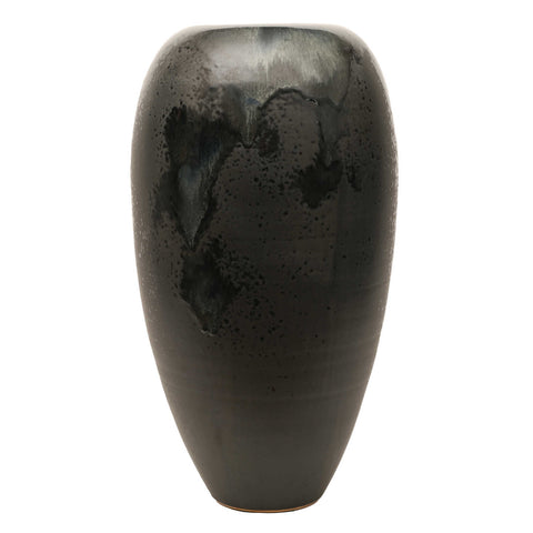 Black/Blue Vase Large by KH Würtz