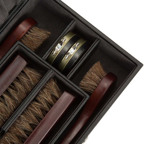 Blake Shoe Shine Kit Black/Grey by Wolf