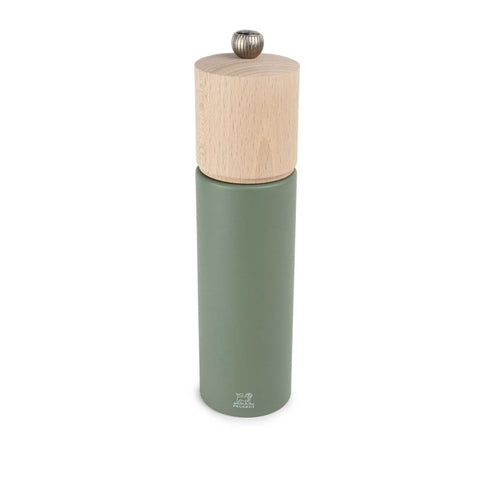 Boreal Pepper Mill, Wood, Fern Green, 21 Cm - 8 In by Peugeot