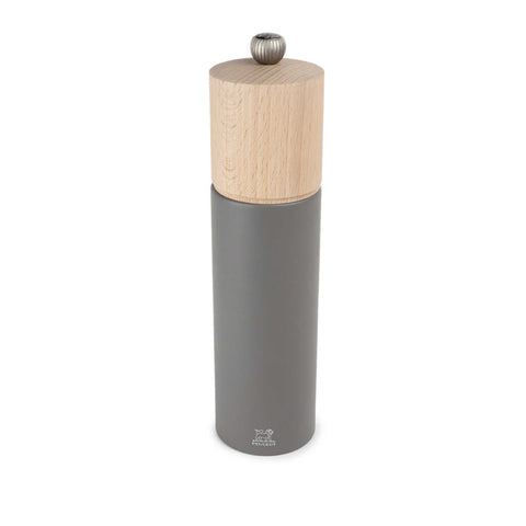 Boreal Pepper Mill, Wood, Rock Grey, 21 Cm - 8 In by Peugeot