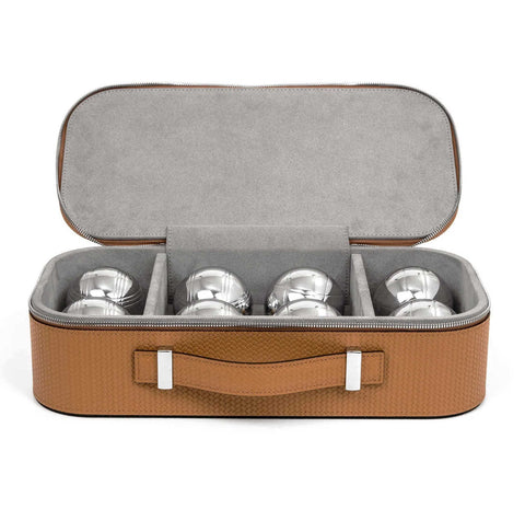 Bowls Game Set Firenze Camel by Pinetti
