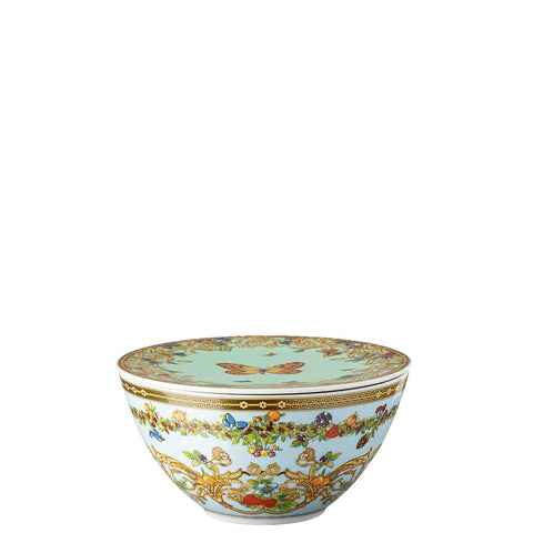 Butterfly Garden Modern  Bowl Set 4 pcs (Bowls 4 3/4 in 6 in 7 in & Lid) by Versace