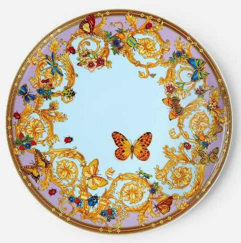 Butterfly Garden Modern  Service Plate by Versace