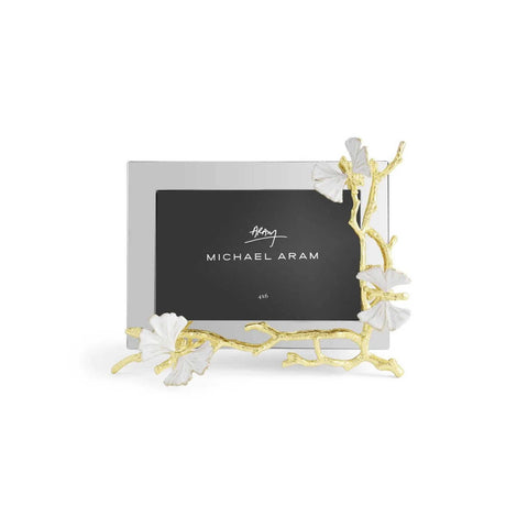 Butterfly Ginkgo Gold 4x6 Frame by Michael Aram