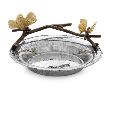 Butterfly Ginkgo Wine Coaster by Michael Aram