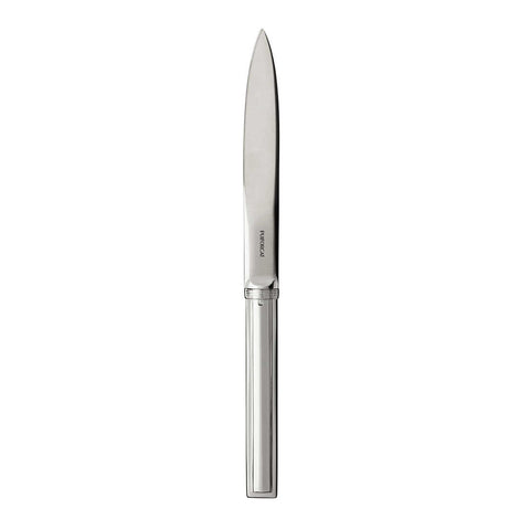 Cannes Sterling Dessert Knife (Flat), Steel Blade by Puiforcat