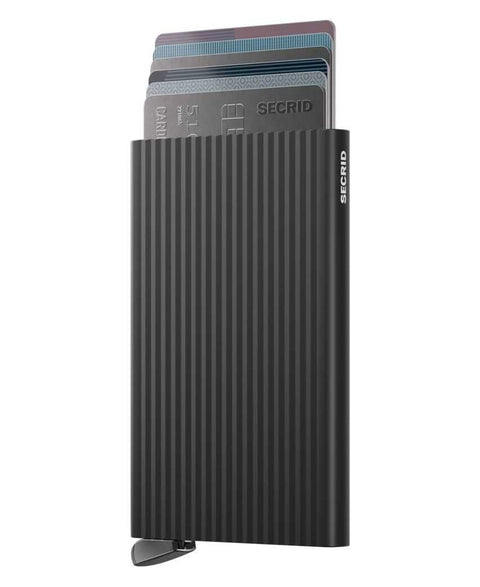 Cardprotector + Fluted Black by Secrid