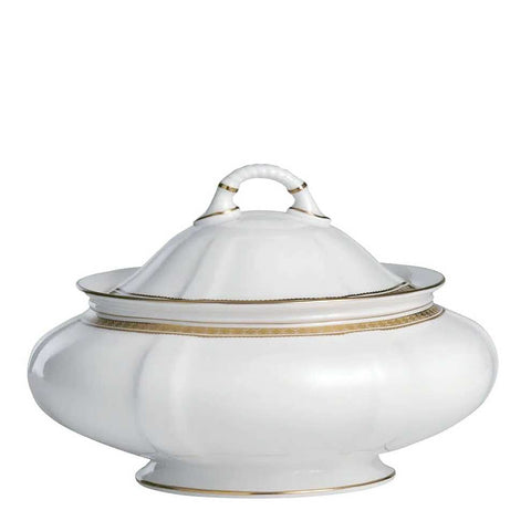 Carlton Gold Covered Vegetable Dish by Royal Crown Derby