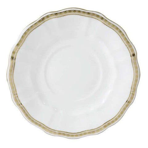 Carlton Gold Sauce Boat Stand by Royal Crown Derby