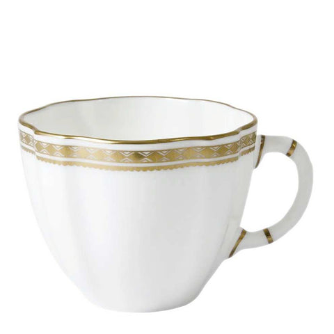 Carlton Gold Tea Cup by Royal Crown Derby