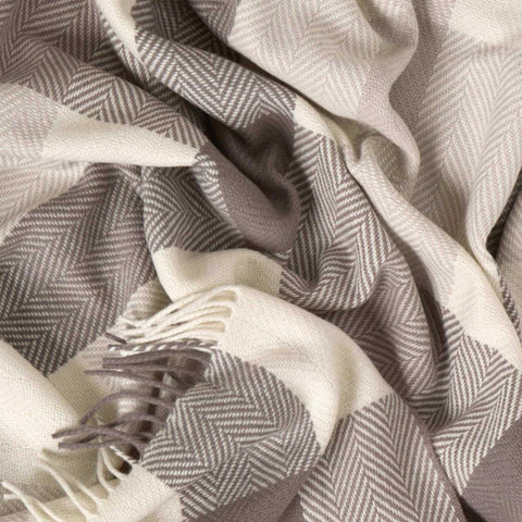 Cashmere and Lambswool Finn Throw by Foxford