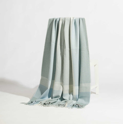 Cashmere and Lambswool Tara Throw by Foxford