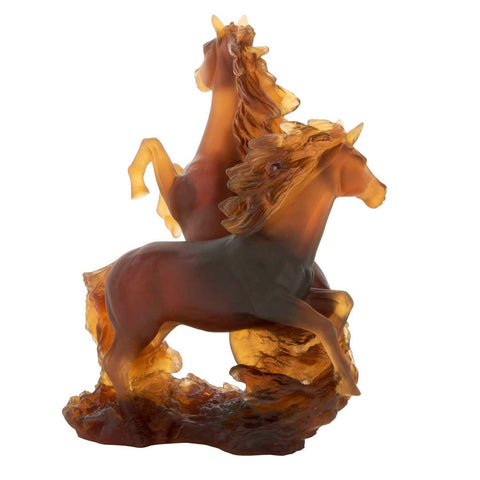 Cavalcade 2 Cavalcade Horse Sculpture by Daum