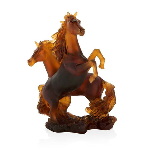 Cavalcade 2 Cavalcade Horse Sculpture by Daum