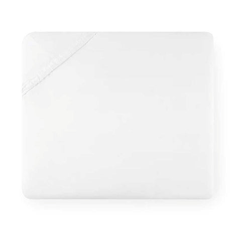 Celeste White Full Bottom Fitted by Sferra