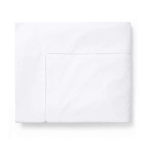 Celeste White Full Queen Duvet Cover by Sferra