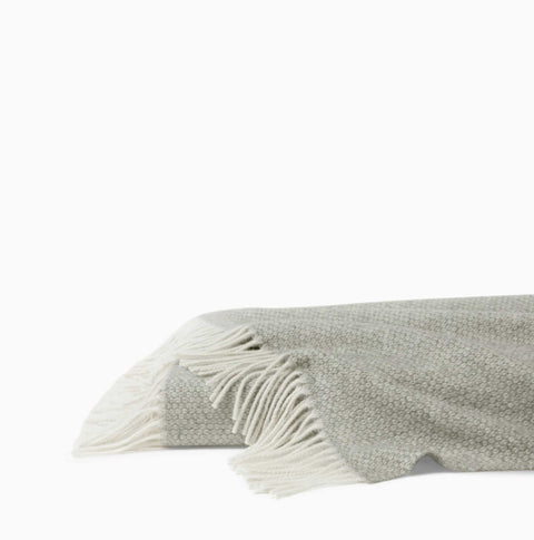 Cervino Grey Throw by Sferra